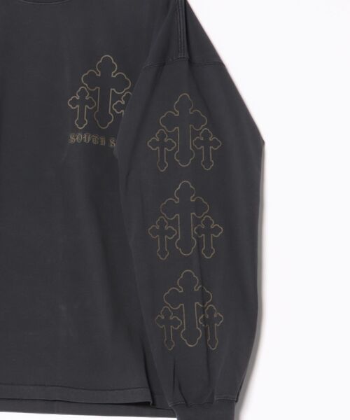 STYLISE tシャツ 「BREATH」CROSS MARIA LS TEE / ブラック 「BR26SS