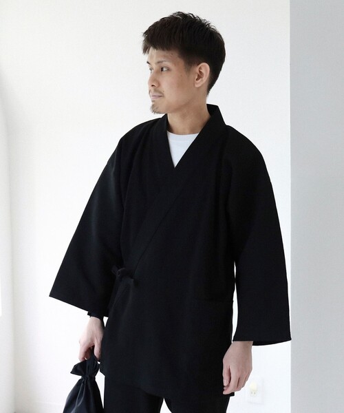 BEAMS JAPAN（ビームス ジャパン） セットアップ 高島ちぢみ 作務衣 XL