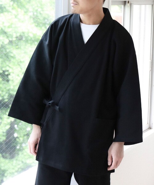BEAMS JAPAN（ビームス ジャパン） セットアップ 高島ちぢみ 作務衣 XL