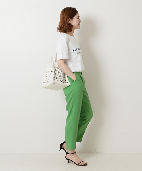 「Spick & Span」 パンツ 40 グリーン レディース_画像9