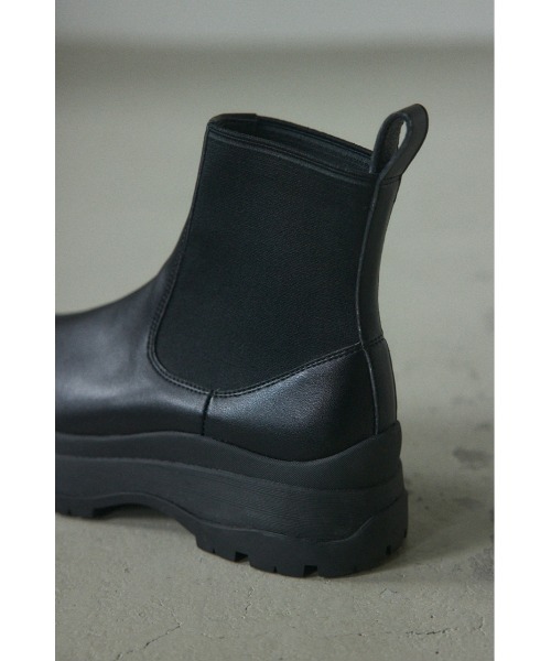 「BLACK BY MOUSSY」 ショートブーツ 38 ブラック レディース_画像4