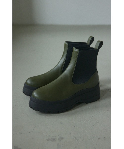 「BLACK BY MOUSSY」 ショートブーツ 38 ブラック レディース_画像8