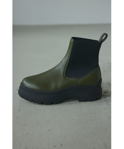 「BLACK BY MOUSSY」 ショートブーツ 38 ブラック レディース_画像9