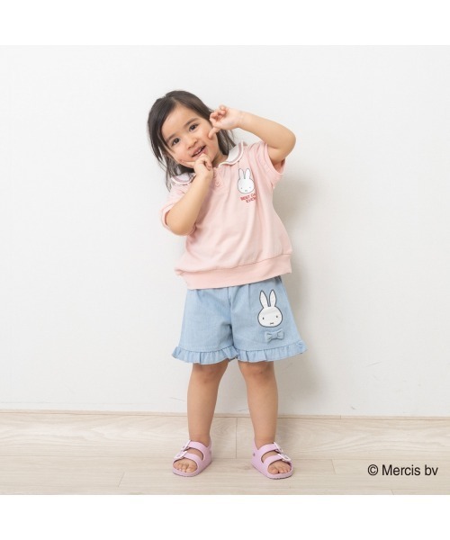 Miffy（ミッフィー） tシャツ セーラーカラーTシャツ キッズ 子供服