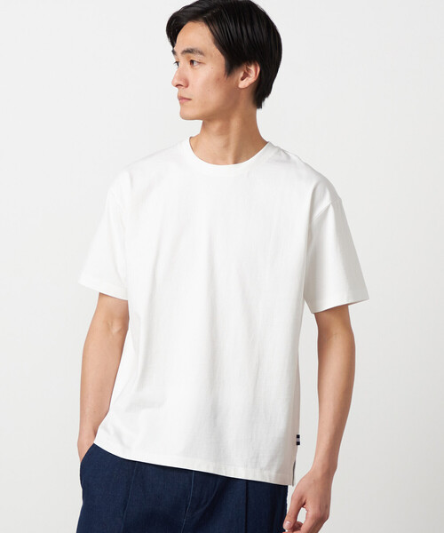 COMME CA ISM（コムサイズム） tシャツ 「接触冷感」USAコットンT