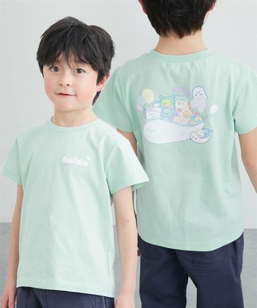 tシャツ 「すみっコぐらし」半袖プリントTシャツ 「綿100%」 キッズ