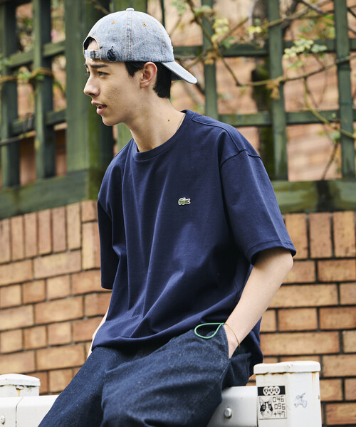 新品未使用タグ付き ラコステ スポーツ メンズ Tシャツ LACOSTE（ラコステ） tシャツ 「別注」スピンドル付き 半袖Tシャツ