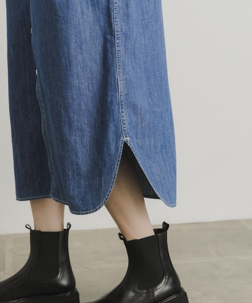 「URBAN RESEARCH」 シャツワンピース 38 ブルー系その他 レディースの画像