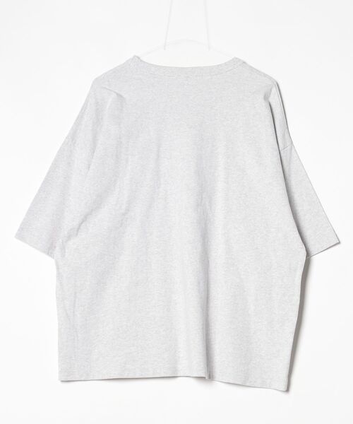「KEBOZ」 ワンポイント半袖Tシャツ L グレー メンズ_画像2