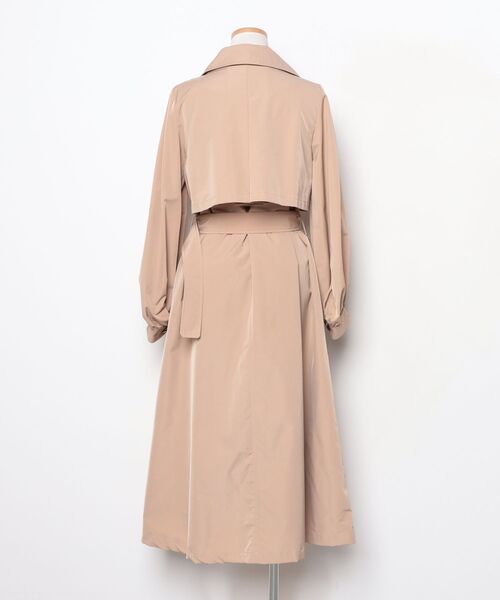 「LADYMADE」 トレンチコート FREE ベージュ レディース_画像2
