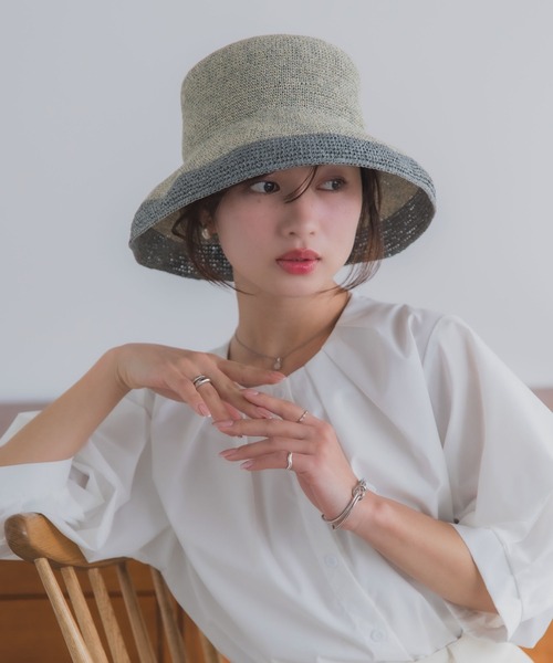 polcadot（ポルカドット） uvカット 帽子 ハット 紫外線カット