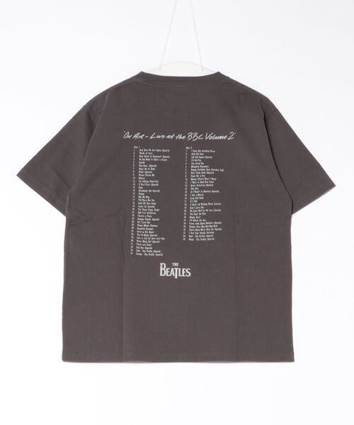SVEC（シュベック） tシャツ 半袖 BEATLES ビートルズ レコード