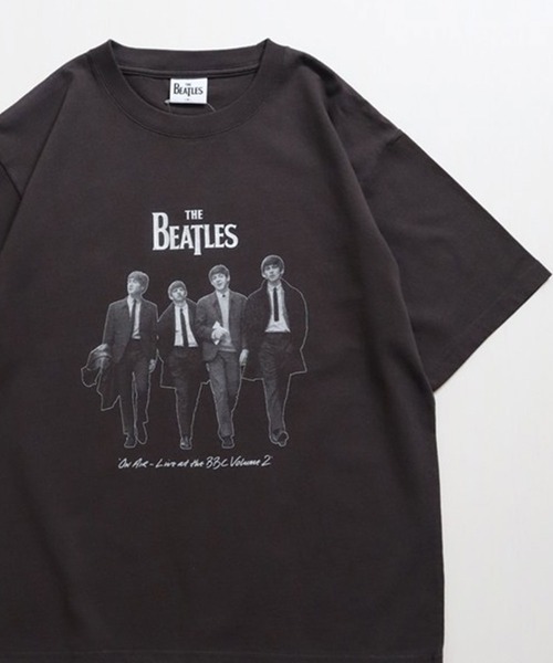SVEC（シュベック） tシャツ 半袖 BEATLES ビートルズ レコード
