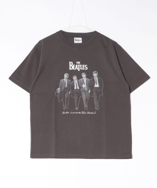 SVEC（シュベック） tシャツ 半袖 BEATLES ビートルズ レコード