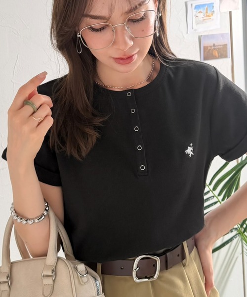 classicalelf（クラシカルエルフ） ヘンリーネック tシャツ 半袖
