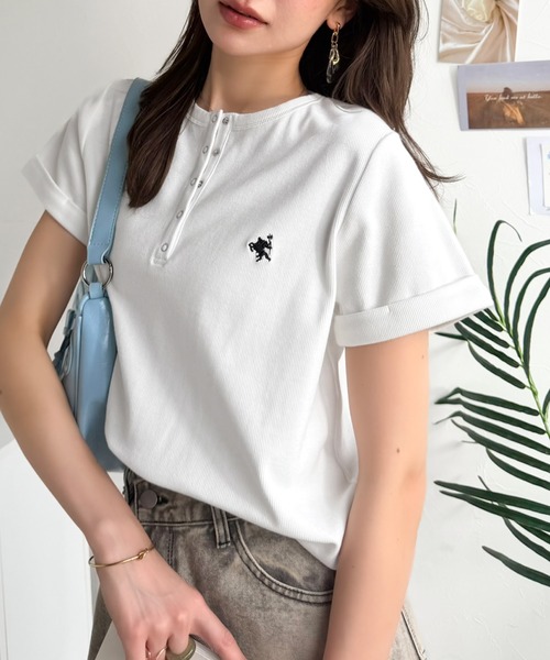 classicalelf（クラシカルエルフ） ヘンリーネック tシャツ 半袖