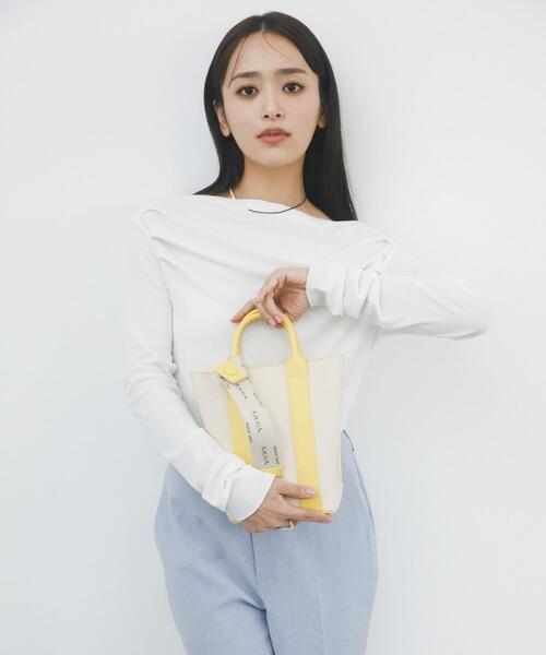ショルダーバッグ バッグ 「別注」AJUGA.×RODE SKO　ロゴリボン付ショルダーバッグ レディースの画像