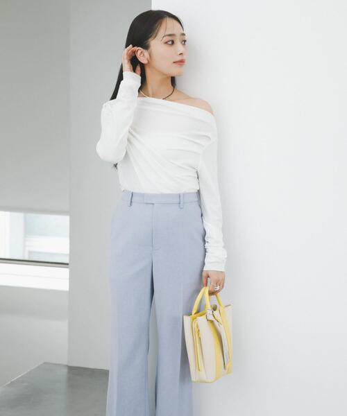 ショルダーバッグ バッグ 「別注」AJUGA.×RODE SKO　ロゴリボン付ショルダーバッグ レディースの画像