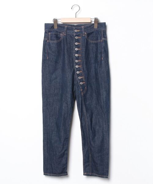 ZUCCa（ズッカ） サルエルデニムパンツ S size ネイビー レディース