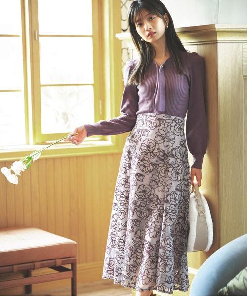 「PROPORTION BODY DRESSING」 ロングスカート MEDIUM グレー レディース_画像3