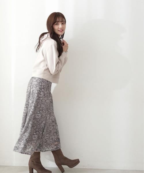 「PROPORTION BODY DRESSING」 ロングスカート MEDIUM グレー レディース_画像6