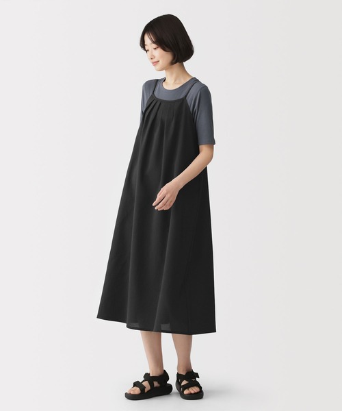 無印良品（MUJI） ワンピース 「循環」婦人 風を通す キャミソール