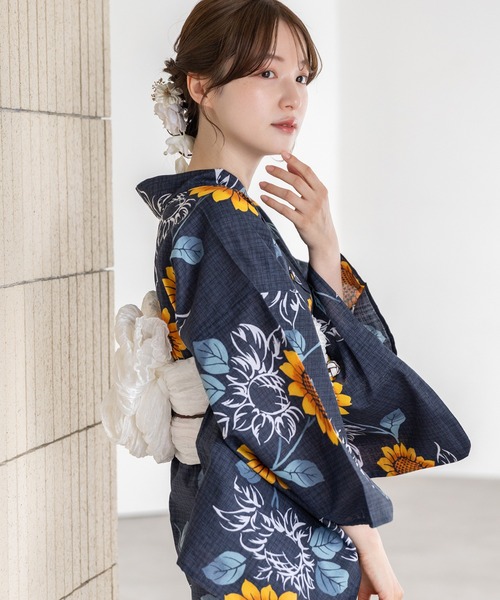 セパレート浴衣 5点セット セパレート浴衣 浴衣 こだわりセパレート浴衣5点セット レディース