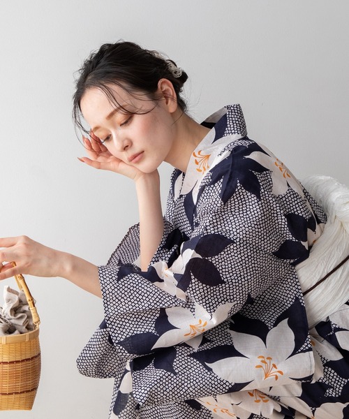 セパレート浴衣 浴衣 こだわりセパレート浴衣5点セット レディース
