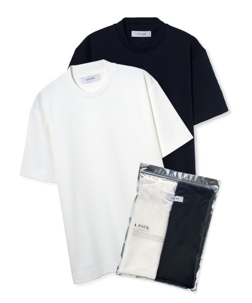 tシャツ 「A PACK」 BUSINESS PACK T-SHIRT(2枚組)) メンズの画像