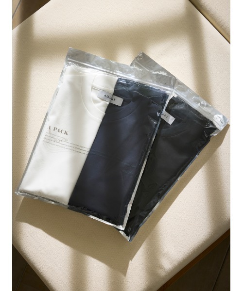 tシャツ 「A PACK」 BUSINESS PACK T-SHIRT(2枚組)) メンズの画像