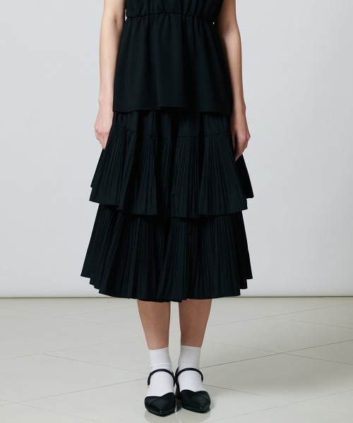 専用★ダブルスタンダードクロージング ボリューム フリルスカート N3373 DOUBLE STANDARD CLOTHING（ダブルスタンダードクロージング） フリル