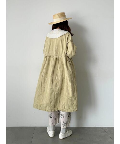 「TSUHARU by Samansa Mos2」 長袖ワンピース F イエロー レディース_画像7