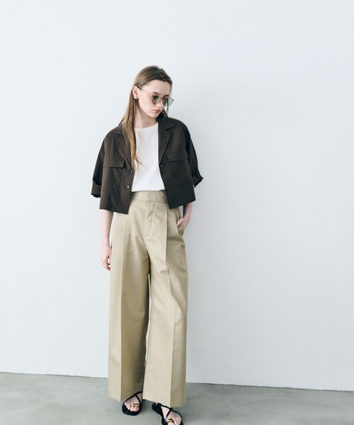 「uncrave」 チノパンツ 0 ベージュ レディース_画像3