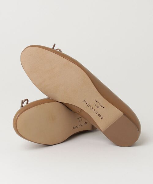 「ODETTE E ODILE」 フラットパンプス 24cm レッド レディース_画像3