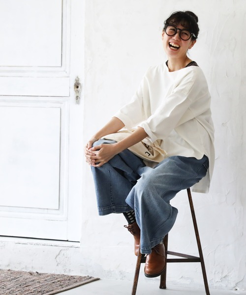 「soulberry」 デニムパンツ L ブルー レディース_画像4