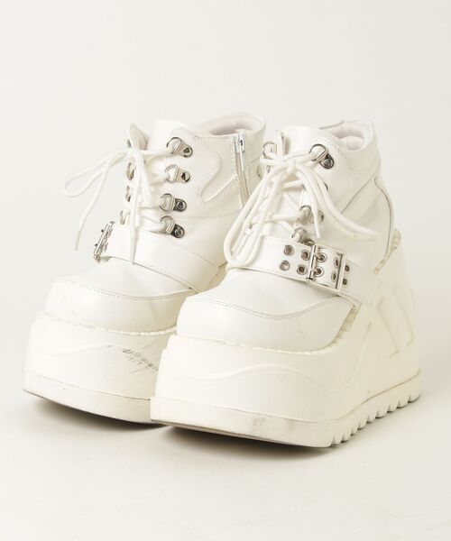 Whinny シューズ MEDIUM ホワイト レディース : ZOZOTOWN Yahoo!店