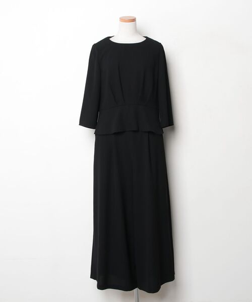 「AIMER」 セットアップ 11号 ブラック レディース_画像3