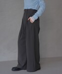 スラックス パンツ 「EMMEL REFINE...の詳細画像2