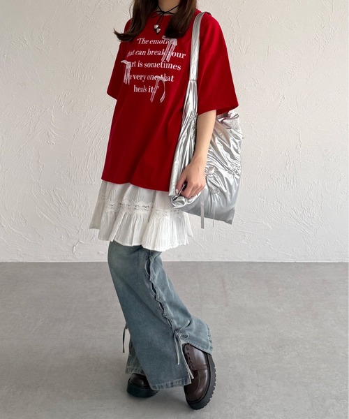 「kutir」 デニムパンツ MEDIUM ネイビー レディース_画像9