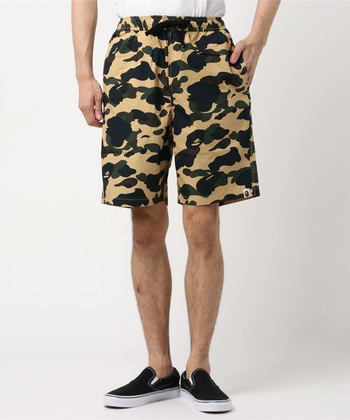 A BATHING APE パンツ 1ST CAMO SHORTS M : ZOZOTOWN Yahoo!店