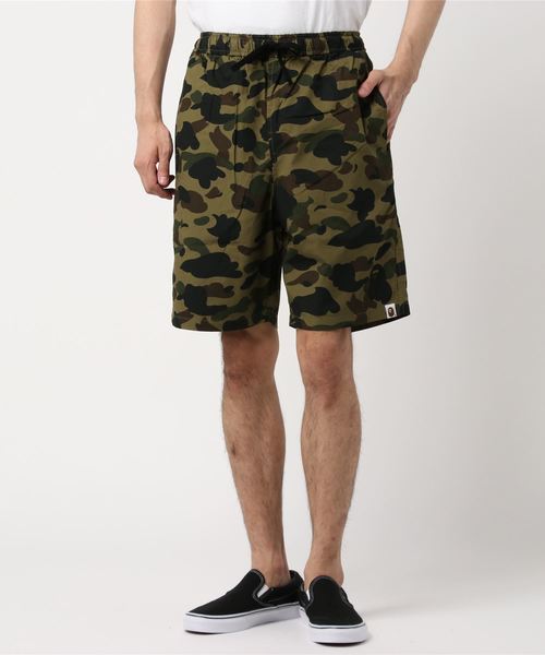 A BATHING APE パンツ 1ST CAMO SHORTS M : ZOZOTOWN Yahoo!店