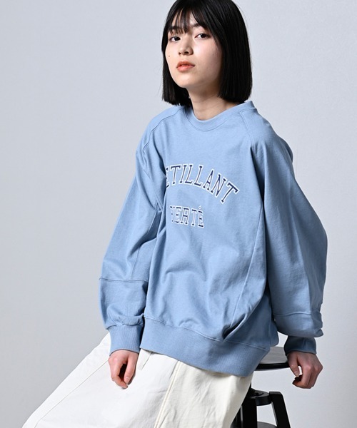 Lupilien（ルピリアン） トレーナー スウェット 「LUPILIEN」切替