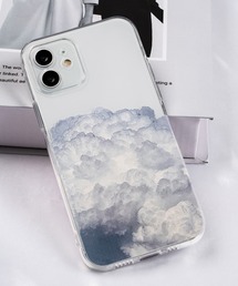 Loco Ocean（ロコオーシャン） スマホケース もくもく雲クリアスマホ