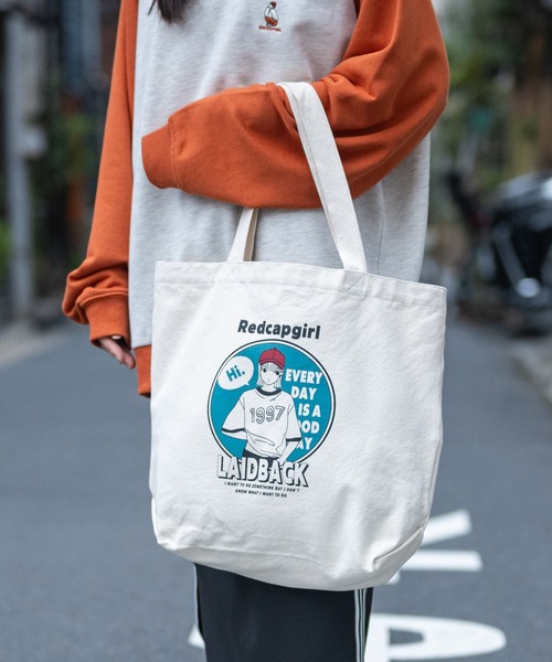 RED CAP GIRL トートバッグ 「a-r」「Red Cap Girl/レッド