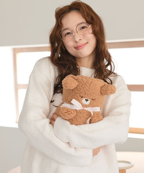 DONOBAN（ドノバン） ブランケット モコモコくるくるアニマルひざ掛け