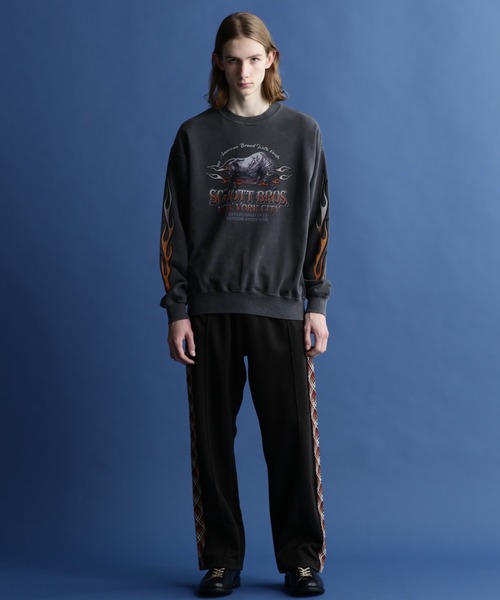 Schott N.Y.C トレーナー スウェット Schott/ショット/PIGMENT O