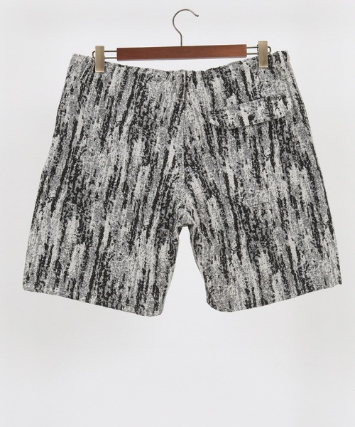 CAMBIO パンツ mp10830-Geometric Jacquard Short Pants