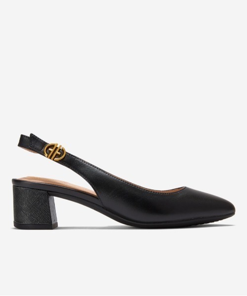 COLE HAAN ザ ゴートゥー スリングバック パンプ 65mm ブラック COLE HAAN パンプス ザ ゴートゥー スリングバック パンプ 65mm