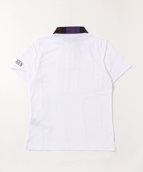 ポロシャツ 《HYDROGEN/ハイドロゲン》テックタータンネックゴルフ