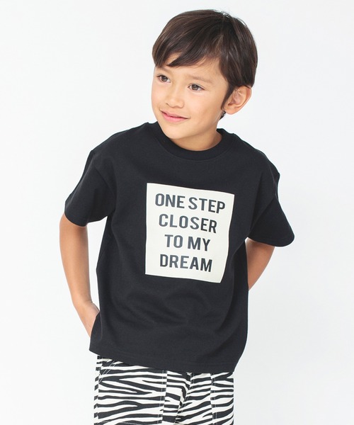 tシャツ Tシャツ 「抗菌・消臭・防汚」ボックスロゴ半袖Tシャツ キッズ  